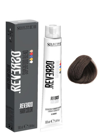 Крем-краска без аммиака Reverso Hair Color 8.00 Светло-каштановый интенсивный Selective 100 мл