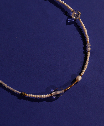 Чокер IRIS White