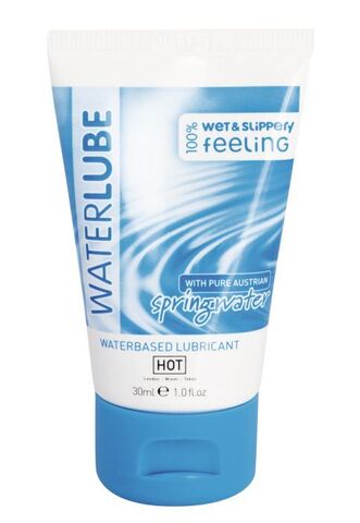 Гель-смазка на основе чистой родниковой воды WaterLube - 30 мл. - HOT 44141