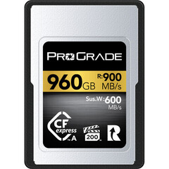 Карта памяти ProGrade Digital CFexpress A 960GB Gold Memory Card 900/800 для Sony A7S III