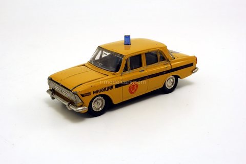 Moskvich-408 Police traffic GAI Agat Tantal Made in USSR 1:43