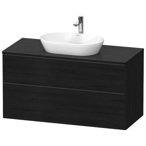 Duravit D-Neo Тумбочка подвесная , 644x1200x550 мм, 2 ящика, цвет: Black Oak DE496901616