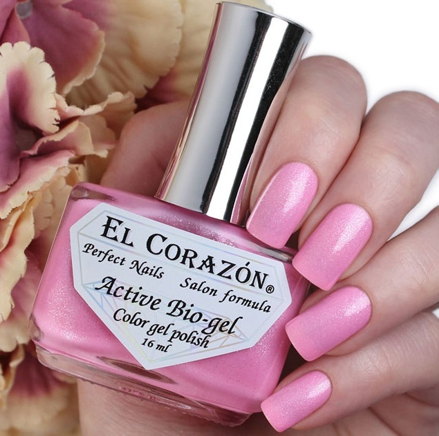 El Corazon 423/2032 active Bio-gel Shimmer ярко-розовый