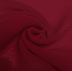 Шифон, 85 гр/м2, 150 см, красный