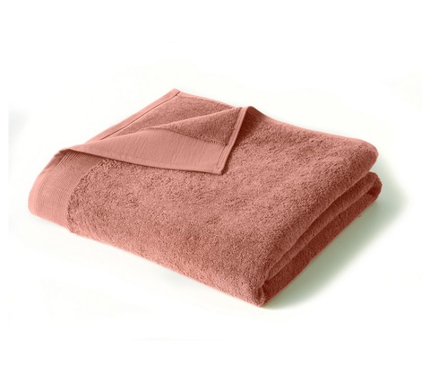 Полотенце 55x110 Blanc des Vosges Uni Hibiscus hibiscus розовое