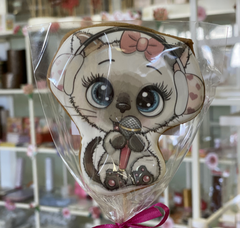 Пряник медовый «Котенок в наушниках»
