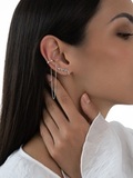 Серьги Индиго
