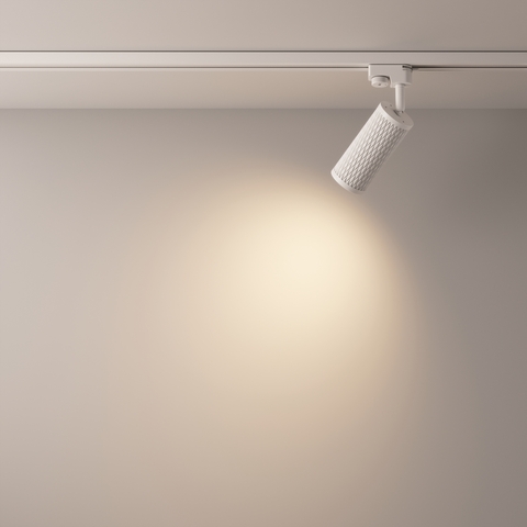 Трековый светильник Maytoni Focus Design TR011-1-GU10-W