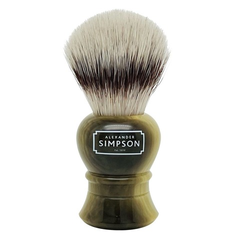 Помазок для бритья Simpson Islington Synthetic Faux Horn S
