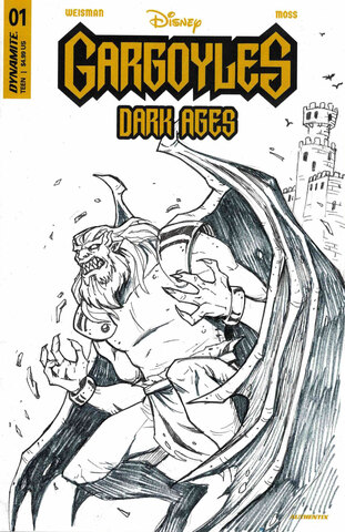 Gargoyles Dark Ages #1 (Cover 28oi B) (Алёна Медовникова)