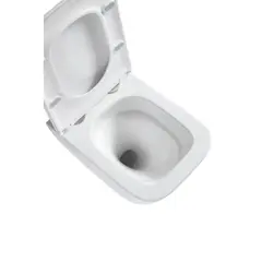 Унитаз подвесной Grossman GR-4497SQC Tornado безободковый, с сиденьем микролифт 485x345x400