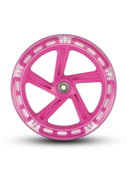 Колесо LED для Cruiser 200*30 мм (1 шт), ягодный розовый