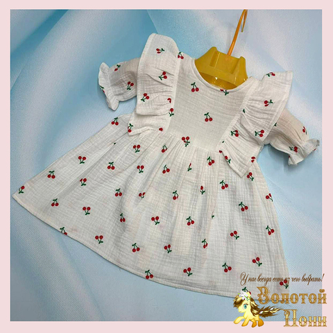 Платье хл/муслин д (1-3) 260106-L1117