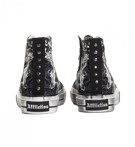 Affliction | Кеды мужские JUMP A28000 сзади