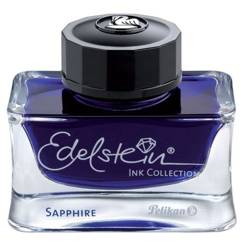 Флакон с чернилами Pelikan Edelstein EIBV (PL339390) Sapphire чернила синие чернила 50мл для ручек перьевых