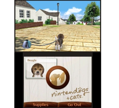 Игра Nintedogs + Cats. Карликовый пудель и новые друзья (3DS)