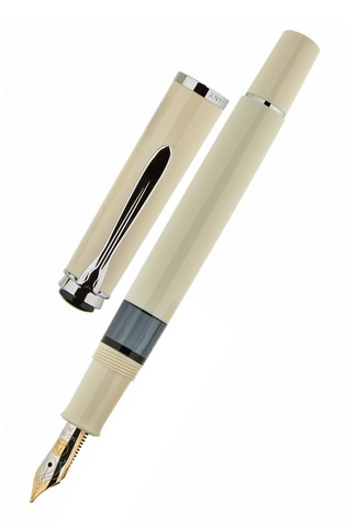 Ручка перьевая Pelikan Elegance Classic M205 White CT, M (976720)