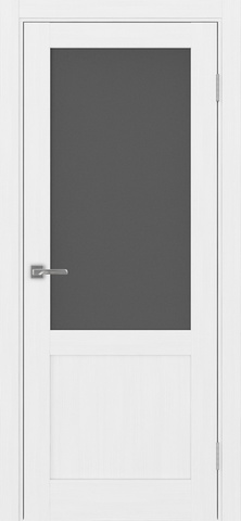 Турин_502.21.30 ЭКО-шпон Белый лёд-Графит матовое/Щит МДФ