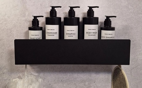 MetaDec Side 40см Полка настенная прямая 40см, черная