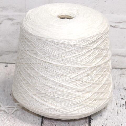 Меринос кардный HONDA DYEING / SPUGNA 400 белый молочный