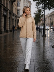 Плащ-ветровка женская "HN-19" бежевый