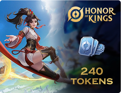 Игровая валюта Honor of Kings 240 Tokens [Цифровая версия] (для ПК, цифровой код доступа)