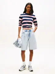 Шорты джинсовые женские TOMMY JEANS CHARLIE LS SHORT PLE