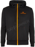 Костюм спортивный Nordski Zip Hood Cuffed Black-Orange 2019 мужской
