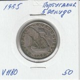 V1180 1965 Португалия 5 эскудо