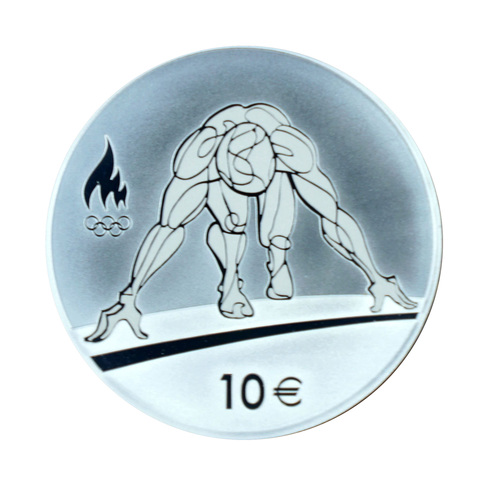 10 евро Серебро Эстония XXXI Олимпийские Игры в Рио-де-Жанейро (XXXI Olympic Summer games)