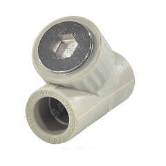 Клапан обратный PP-R серый Дн 20 VALFEX 20262020Г