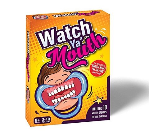 Watch Ya  Mouth Family Edition - Mouthguard Party Game