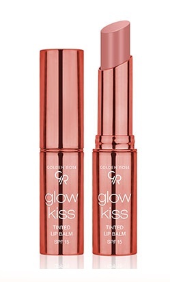 Golden Rose Тинт-бальзам для губ GLOW KISS TINTED LIP BALM SPF 15 тон 01 Vanilla Latte