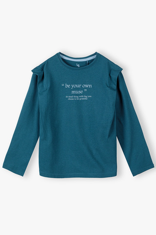 Лонгслив для девочек LINCOLN & SHARKS