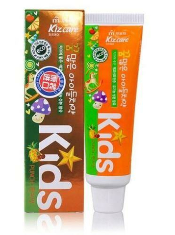 Mukunghwa Kizcare Dreamfull Kids зубная паста (ананас), Kizcare Kids Toothpaste (Punch)