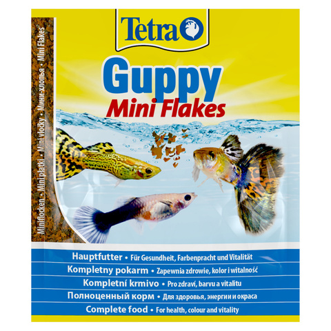 Tetra Guppy корм в хлопьях для гуппи (12 г)