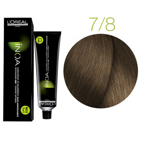 L'Oreal Professionnel INOA 7.8 (Блондин Мокка) - Краска для волос