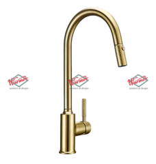 Смеситель для кухни Warmer Bronze Line Ql