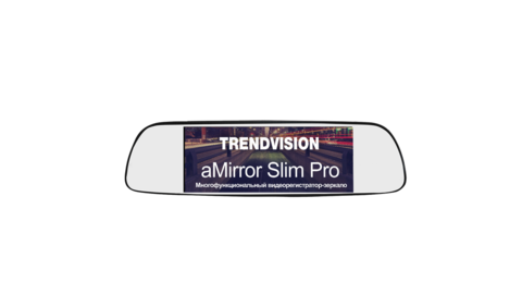 Видеорегистратор TrendVision aMirror Slim Pro