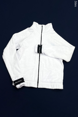 Towel jacket | white