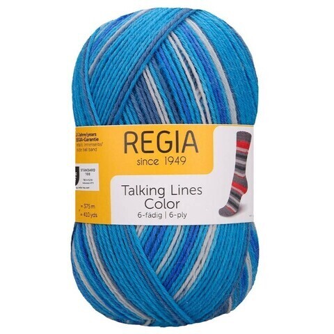 Пряжа Schachenmayr Regia Talking Lines Color, 6-ply 05101