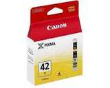 Картридж струйный Canon CLI-42Y желтый для Canon PRO-100