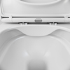 Am.Pm C701701SC Spirit V2.0 Square подвесной унитаз FlashClean с сиденьем микролифт