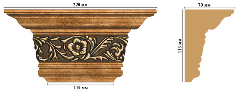 Капитель D203-57