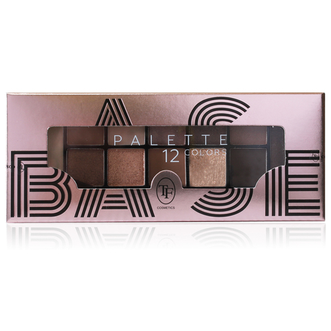 TF Палетка теней для век 12-ти цветная BASE PALETTE тон 02 бежевый  CTE41