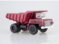 BELAZ-540 Dumper exhibition red-white 1:43 Dealer models BELAZ