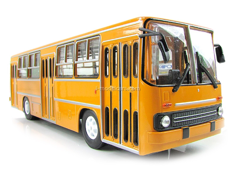 1:43 união soviética lenda ônibus Ikarus-260.06 modelo fundido