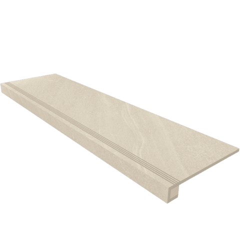 Estima Gabbro White Комплект (Ступень+ Подступенок) 33x120