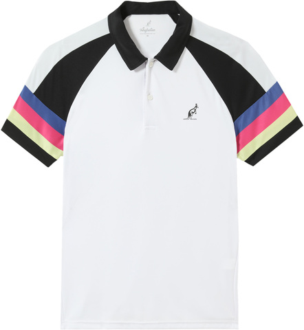 Теннисное поло Australian Ace Polo with Printed Insert - bianco