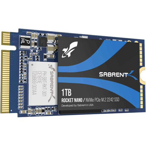 SSD диск Sabrent 1TB Rocket M.2 2242 Internal SSD